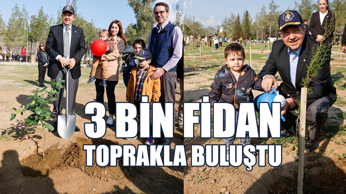 “El Ele, Yeşil Bir Geleceğe” Sloganıyla Ağaçlandırma Bayramı Düzenlendi