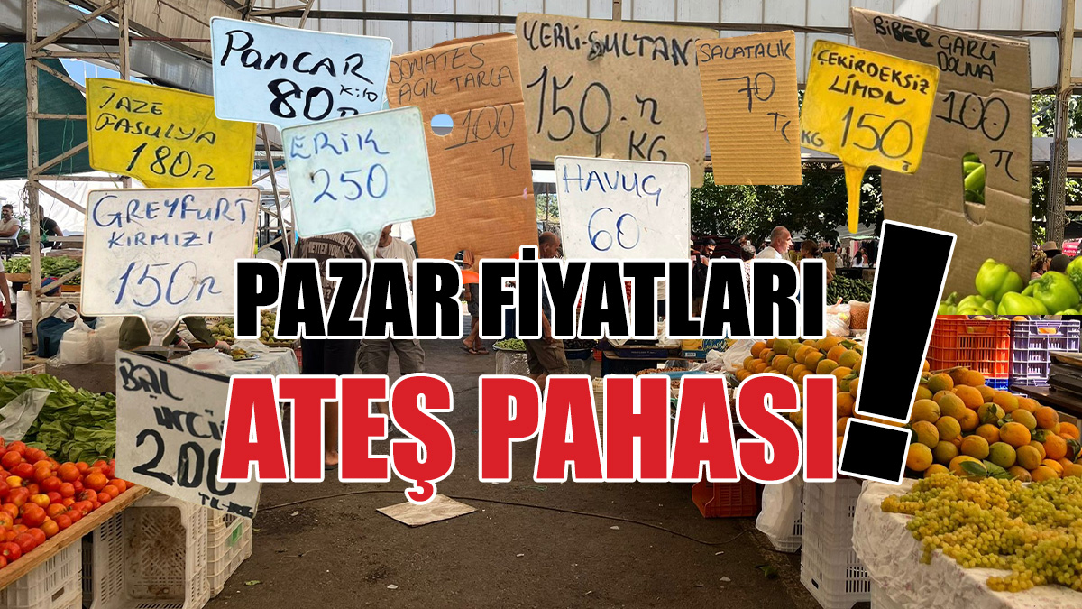 Sebze ve meyve fiyatları cep yakıyor!
