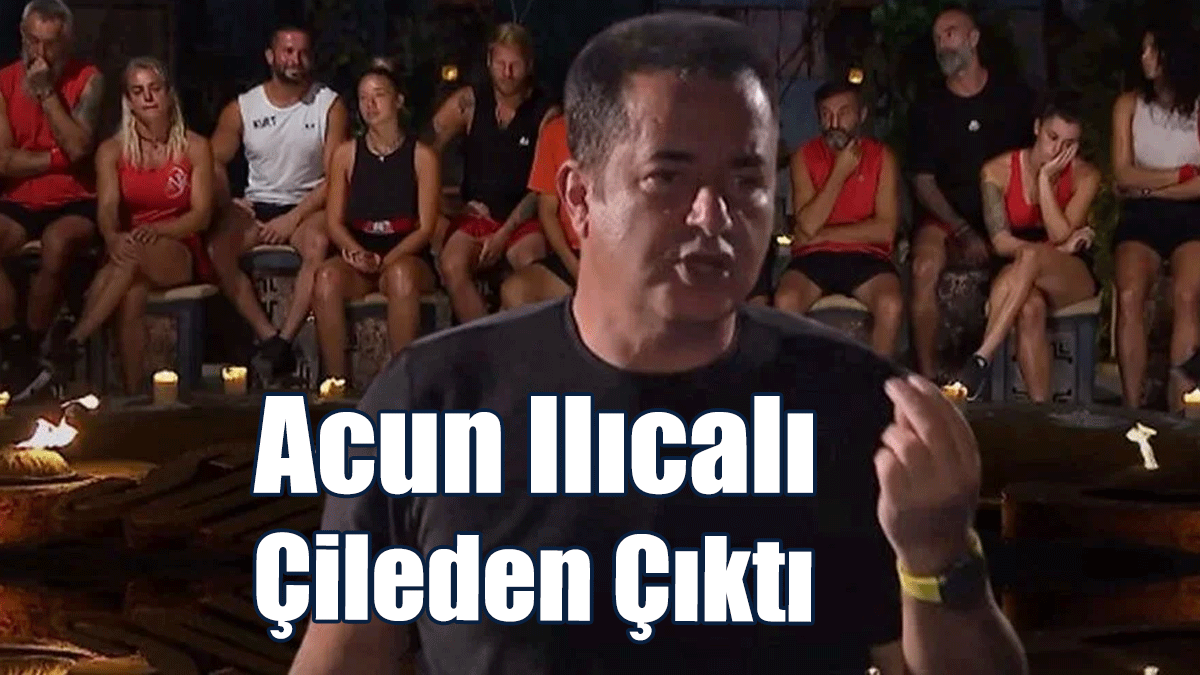 Survivor All Star'da Acun Ilıcalı Çileden Çıktı