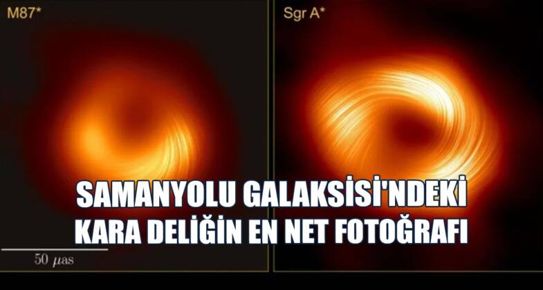 Samanyolu Galaksisi’ndeki Kara Deliğin En Net Fotoğrafı